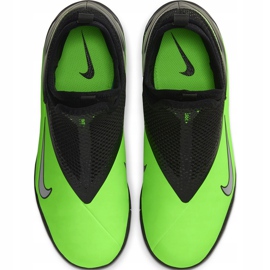 Buty piłkarskie Nike Phantom Vsn 2 Academy Df Tf Junior CD4078 306 wielokolorowe zielone 1