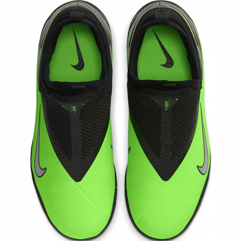 Buty piłkarskie Nike Phantom Vsn 2 Academy Df Tf Junior CD4078 306 wielokolorowe zielone 1