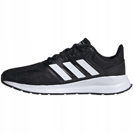 Buty dla dzieci adidas Runfalcon K czarno-białe EG2545 czarne 2