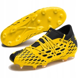 Buty piłkarskie Puma Future 5.3 Netfit Fg Ag Junior 105806 03 żółte 3