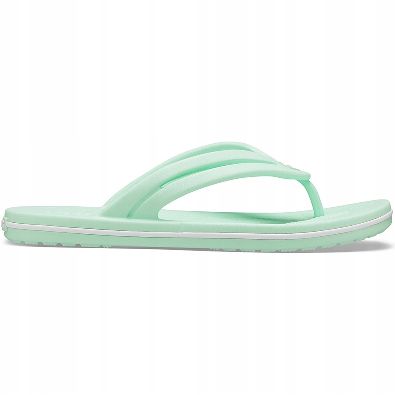 Crocs klapki damskie Crocband Flip W miętowe 206100 3TI zielone 2