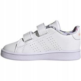Buty dla dzieci adidas Advantage I białe EG3861 2