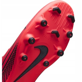 Buty piłkarskie Nike Mercurial Vapor 13 Club FG/MG AT7968 606 czerwone wielokolorowe 5