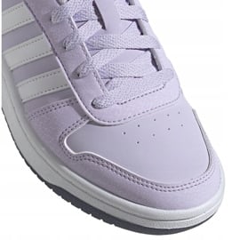 Buty dla dzieci adidas Hoops 2.0 K jasnofioletowe EG9075 2