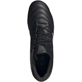 Buty piłkarskie adidas Copa 20.3 Fg czarne G28550 niebieskie 2