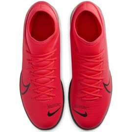 Buty piłkarskie Nike Mercurial Superfly 7 Club Ic AT7979 606 czarne czerwone 1