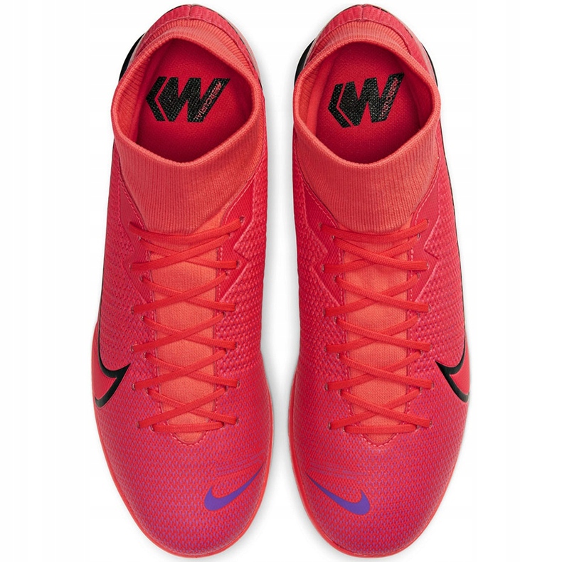 Buty piłkarskie Nike Mercurial Superfly 7 Academy Ic AT7975 606 czerwone czerwone 1