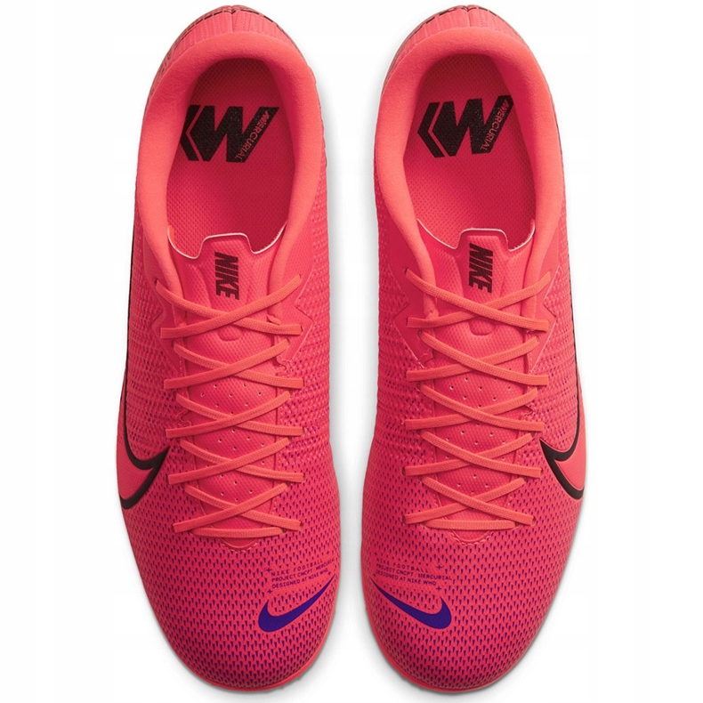 Buty piłkarskie Nike Mercurial Vapor 13 Academy Tf AT7996 606 czerwone czerwone 1