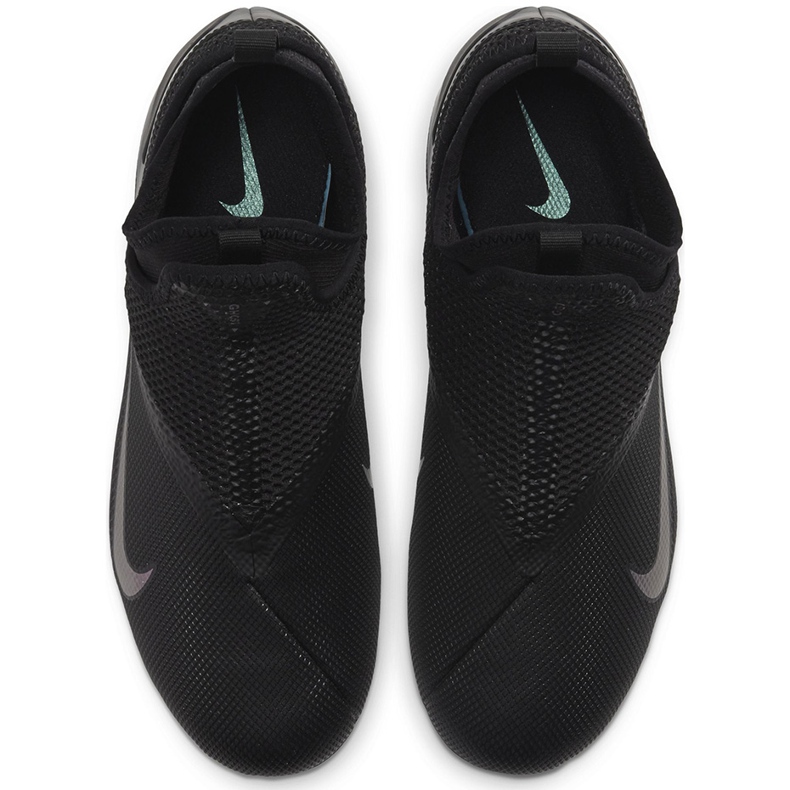 Buty piłkarskie Nike Phantom Vsn 2 Academy Df FG/MG Junior CD4059 010 czarne czarne 1