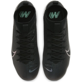 Buty piłkarskie Nike Mercurial Superfly 7 Academy FG/MG Junior AT8120 010 czarne czarne 1