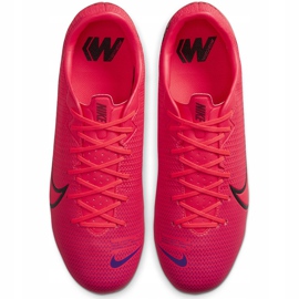 Buty piłkarskie Nike Mercurial Vapor 13 Academy FG/MG AT5269 606 czerwone czerwone 1