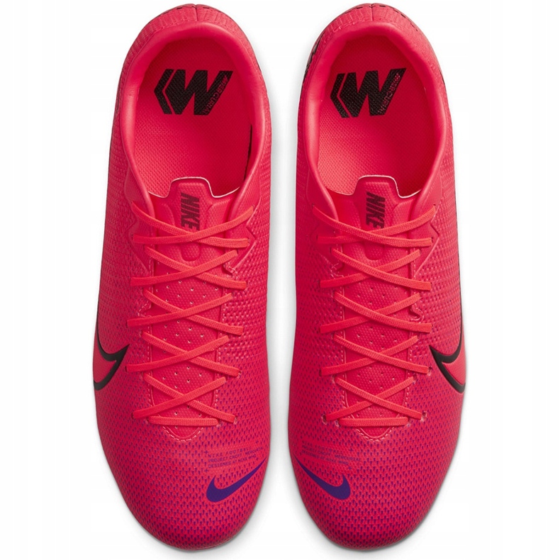 Buty piłkarskie Nike Mercurial Vapor 13 Academy FG/MG AT5269 606 czerwone czerwone 1