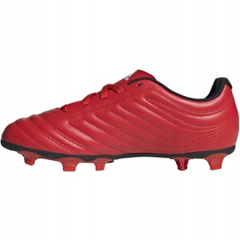 Buty piłkarskie adidas Copa 20.4 Fg Junior czerwone EF1919 2