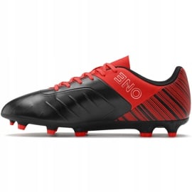 Buty piłkarskie Puma One 5.4 Fg Ag czerwono-czarne 105605 01 czerwone wielokolorowe 2