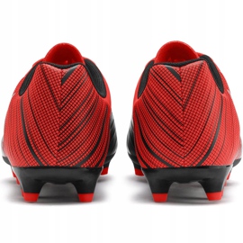 Buty piłkarskie Puma One 5.4 Fg Ag czerwono-czarne 105605 01 czerwone wielokolorowe 4