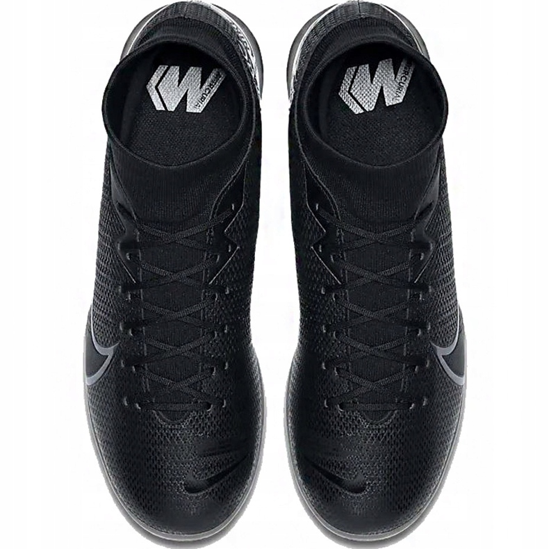 Buty piłkarskie Nike Mercurial Superfly 7 Academy Ic AT7975 001 czarne czarne 1