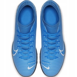 Buty piłkarskie Nike Mercurial Superfly 7 Club Tf Junior AT8156 414 wielokolorowe niebieskie 1