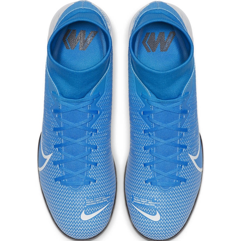 Buty piłkarskie Nike Mercurial Superfly 7 Academy Ic AT7975 414 niebieskie niebieskie 1