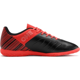 Buty piłkarskie Puma One 5.4 It czerwono-czarne 105654 01 czerwone czerwone 1
