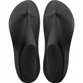 Crocs sandały damskie Serena Flip W czarne 205468 060 1