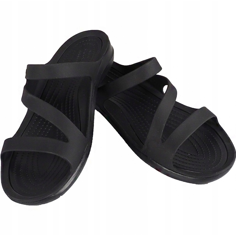 Crocs klapki damskie Swiftwater Sandal W czarne 203998 060 1