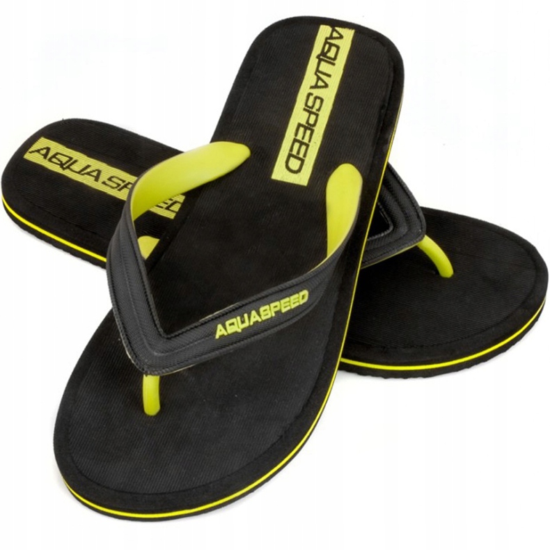 Klapki basenowe męskie Aqua-speed Faro kol.38 czarne 1