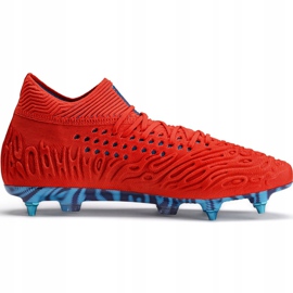 Buty piłkarskie Puma Future 19.1 Netfit Mx Sg 105530 01 czerwone 1