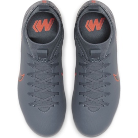 Buty piłkarskie Nike Mercurial Superfly 6 Academy Mg Jr AH7337 408 wielokolorowe szare 1