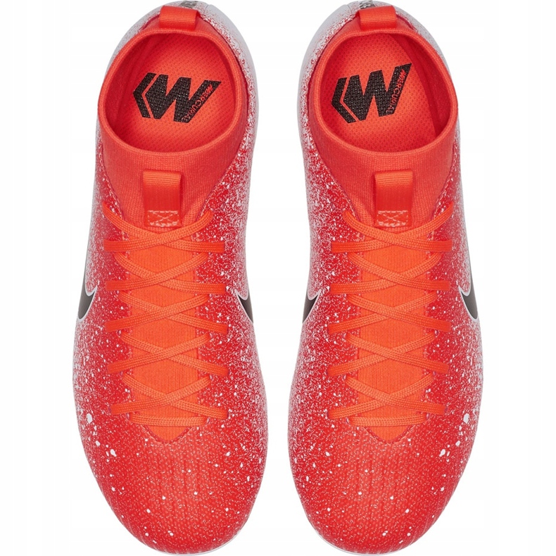 Buty piłkarskie Nike Mercurial Superfly 6 Academy Mg Jr AH7337 801 wielokolorowe czerwone 1