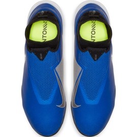 Buty piłkarskie Nike React Phantom Vsn Pro Df Ic AO3276 400 wielokolorowe niebieskie 1