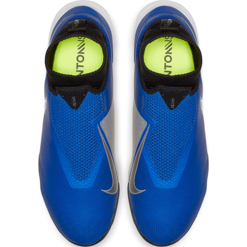 Buty piłkarskie Nike React Phantom Vsn Pro Df Ic AO3276 400 wielokolorowe niebieskie 1