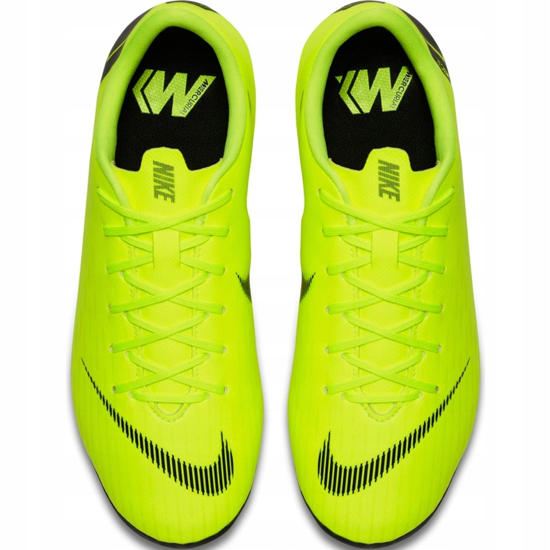 Buty piłkarskie Nike Mercurial Vapor 12 Academy Mg Jr AH7347 701 wielokolorowe żółte 1