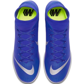 Buty piłkarskie Nike Mercurial Superfly 6 Academy Ic AH7369 400 niebieskie niebieskie 1