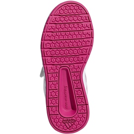 Buty dla dzieci adidas AltaSport Cf K biało różowe D96828 białe 6