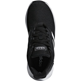 Buty dla dzieci adidas Duramo 9 K czarno-białe BB7061 czarne 1