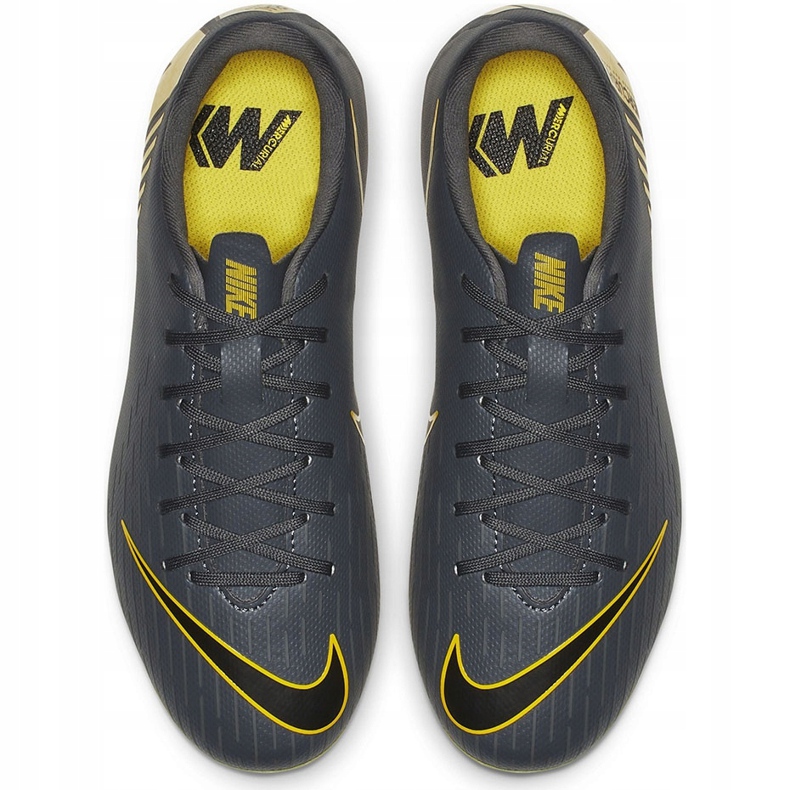 Buty piłkarskie Nike Mercurial Vapor 12 Academy Mg Jr AH7347 070 wielokolorowe szare 1