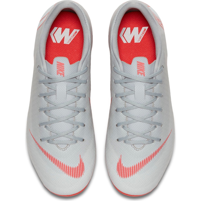 Buty piłkarskie Nike Mercurial Vapor 12 Academy Mg Jr AH7347 060 wielokolorowe srebrny 1