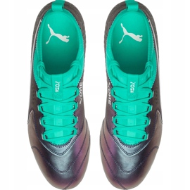 Buty piłkarskie Puma One 3 Il Lth Fg Color Shift-Bi 104928 01 wielokolorowe wielokolorowe 1