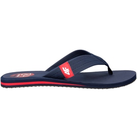 Klapki 4F H4L18 KLM002 ciemny granat granatowe 2