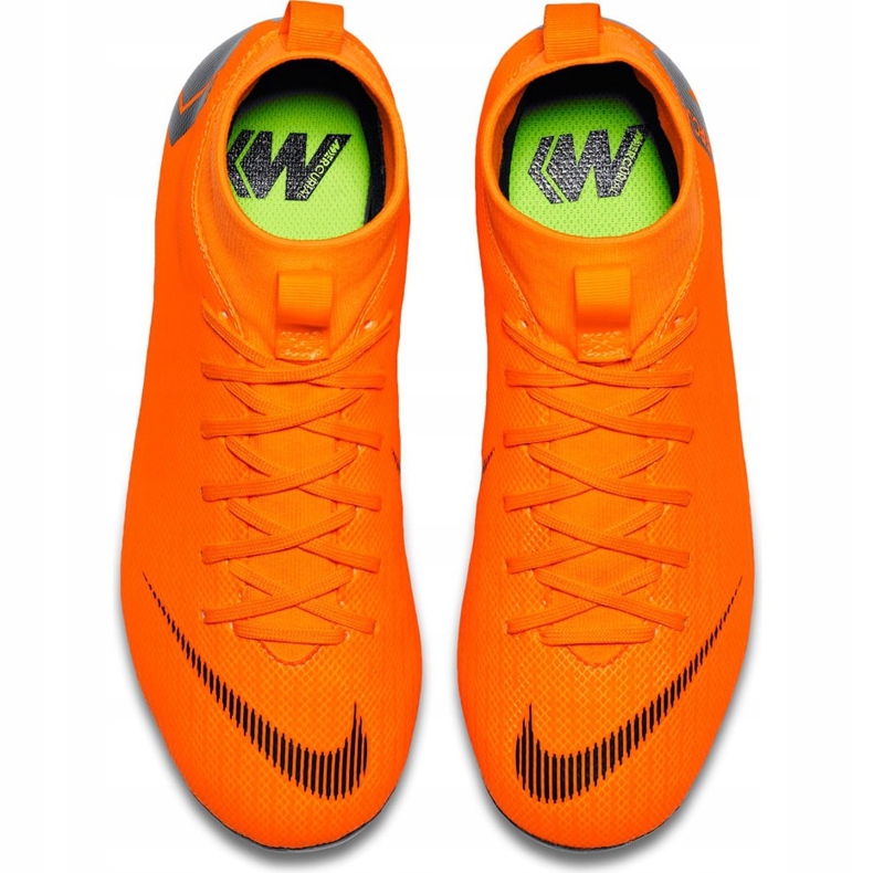 Buty piłkarskie Nike Mercurial Superfly 6 Academy Mg Jr AH7337 810 wielokolorowe pomarańczowe 1
