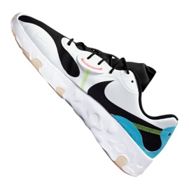 Buty Nike Renew Lucent Ii M CK7811-100 białe czarne niebieskie zielone 5