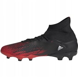 Buty piłkarskie adidas Predator 20.3 Fg EE9555 czarne wielokolorowe 2