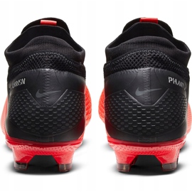 Buty piłkarskie Nike Phantom Vsn 2 Pro Df Fg CD4162 606 czerwone czerwony,czarny 4