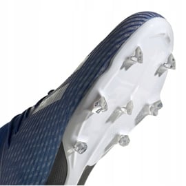 Buty piłkarskie adidas X 19.2 Fg niebieskie EG7128 5