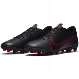 Buty piłkarskie Nike Mercurial Vapor 13 Club FG/MG AT7968 060 czarne czarne 4