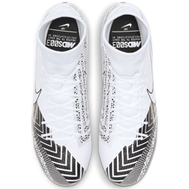 Buty piłkarskie Nike Mercurial Superfly 7 Academy Mds FG/MG BQ5427 110 białe białe 1