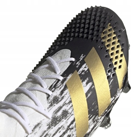 Adidas Buty piłkarskie adiddas Predator Mutator 20.1 Fg FW9186 białe białe 3