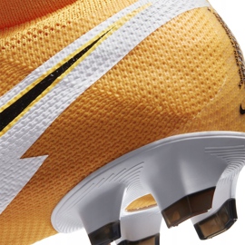Buty piłkarskie Nike Mercurial Superfly 7 Pro Fg AT5382 801 pomarańczowe złoty 6