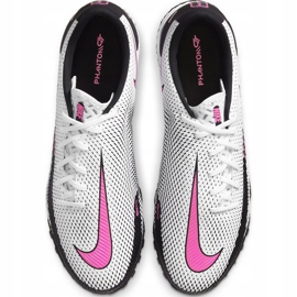 Buty piłkarskie Nike React Phantom Gt Pro Tf CK8468 160 białe białe 1