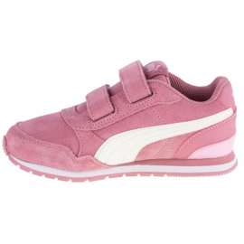Buty Puma St Runner V2 Sd V Ps Jr 366001-09 pomarańczowe różowe 1